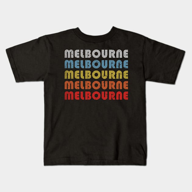Melbourne holiday trip gifts Kids T-Shirt by SerenityByAlex